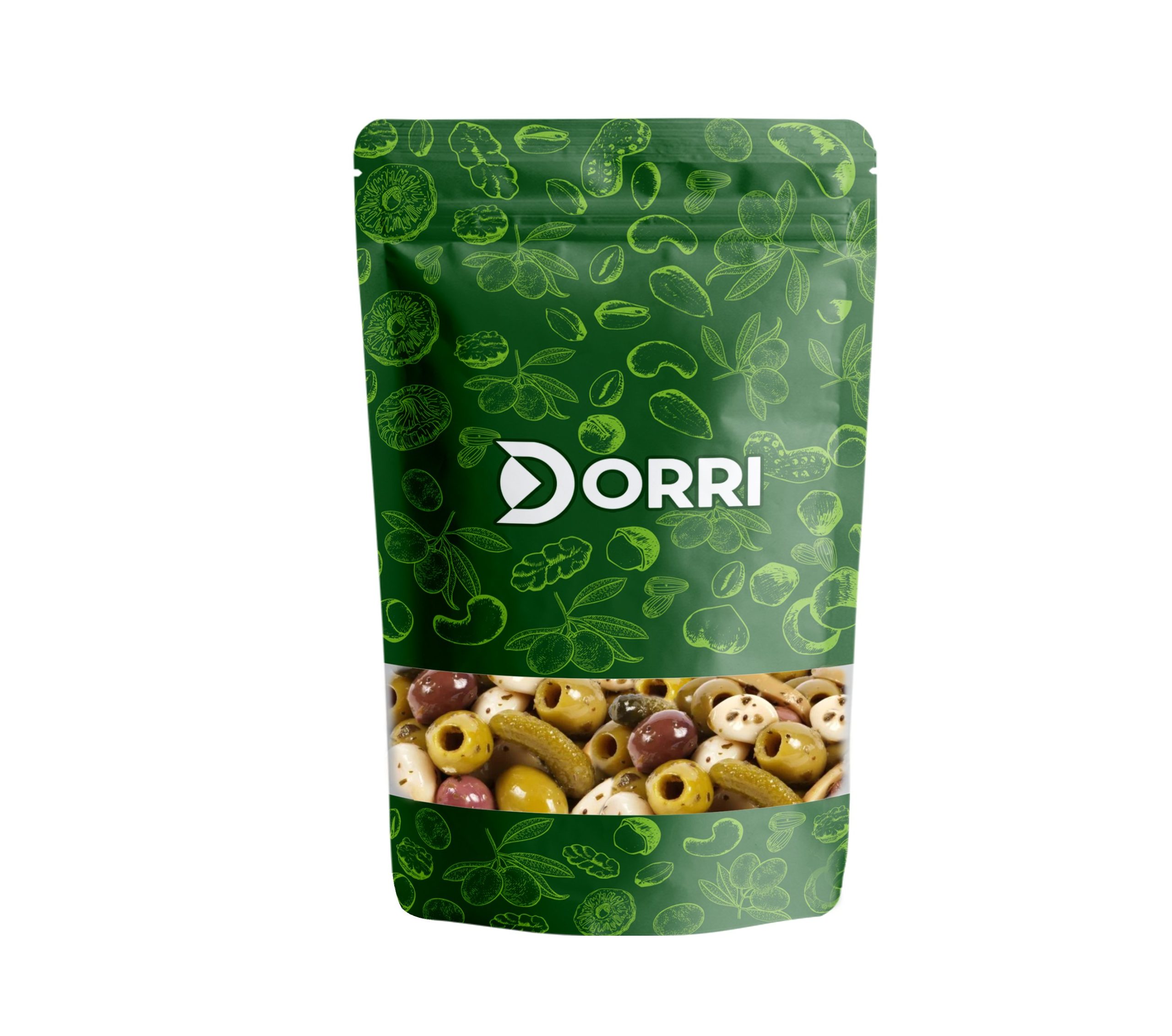 Dorri - Marinated Mixed Olives Basil and Garlic (Santorini)