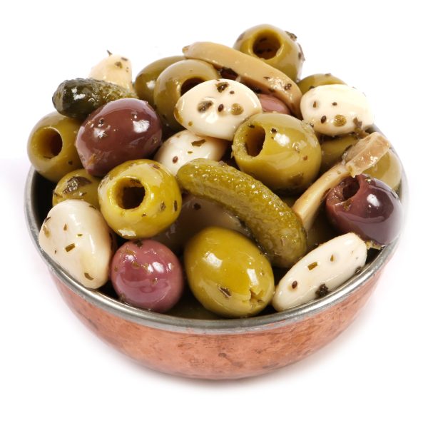 Dorri - Marinated Mixed Olives Basil and Garlic (Santorini)