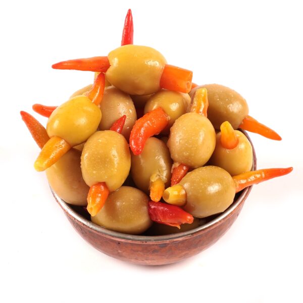 Dorri - Olives Stuffed Thai Chilli in Brine