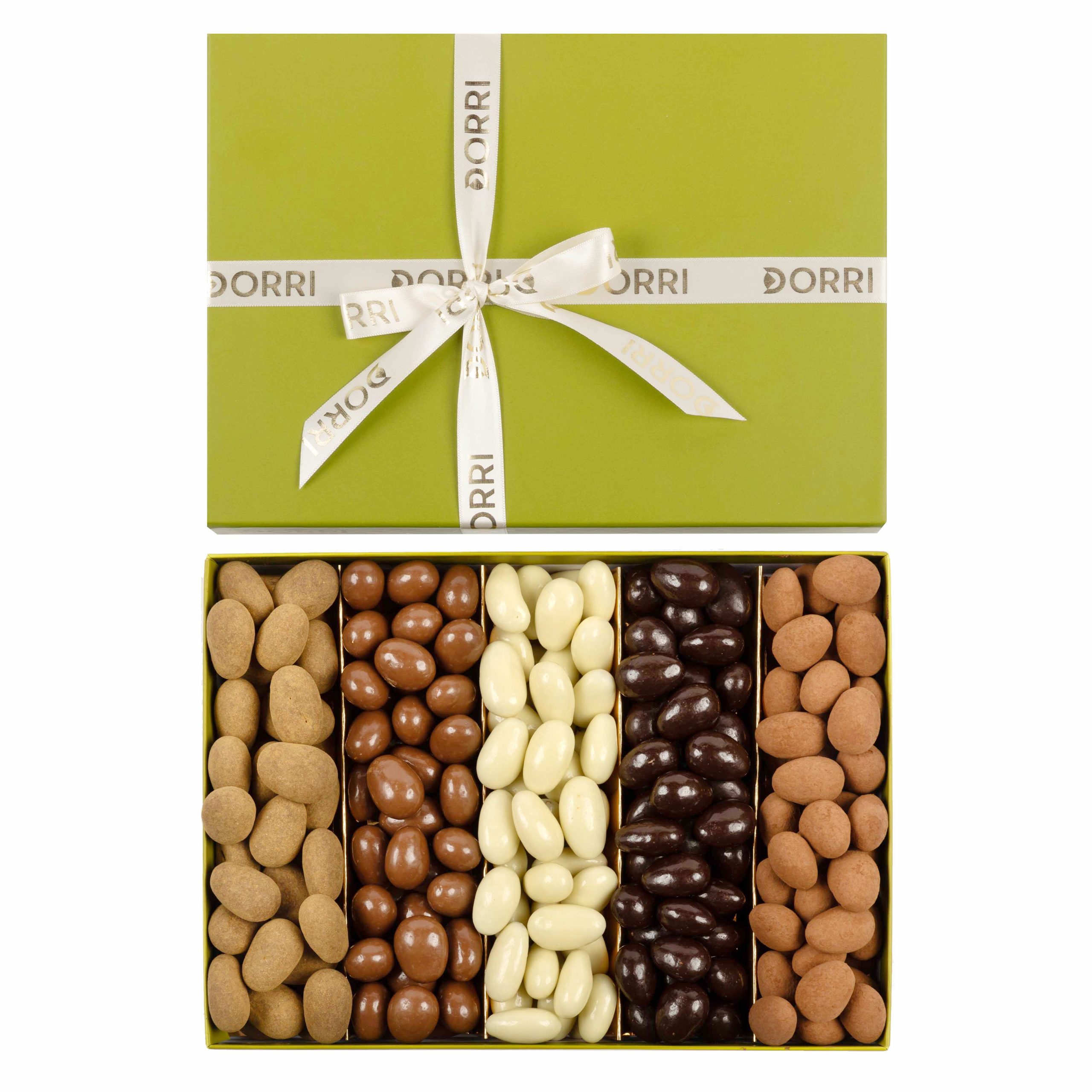 Dorri - Luxury Gift Set Assorted Chocolates Almonds 600g
