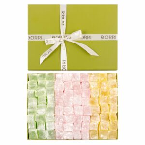 Dorri - Luxury Assorted Turkish Delight (Lemon-Mint-Rose)