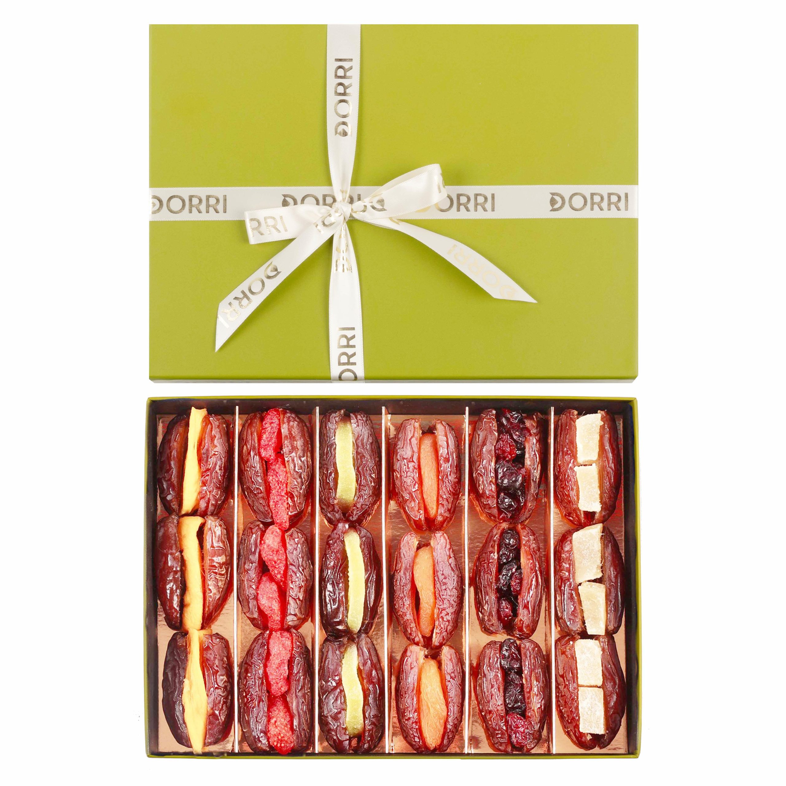 Dorri - Luxury Gift Set Filled Medjool Dates with Fruit 550g